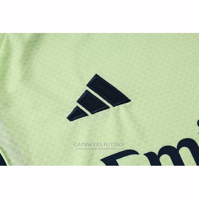 Fato de Treino Real Madrid Manga Curta 2025-2026 Verde - Calcas Curta